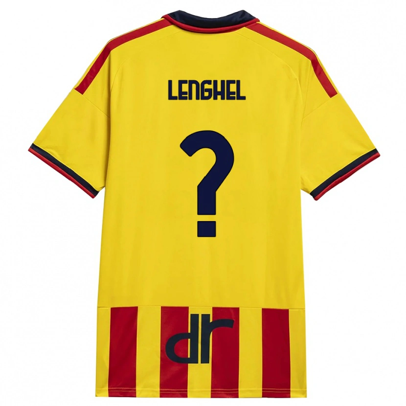 Danxen Damen Edmond Lenghel #0 Gelb Rot Heimtrikot Trikot 2026/27 T-Shirt