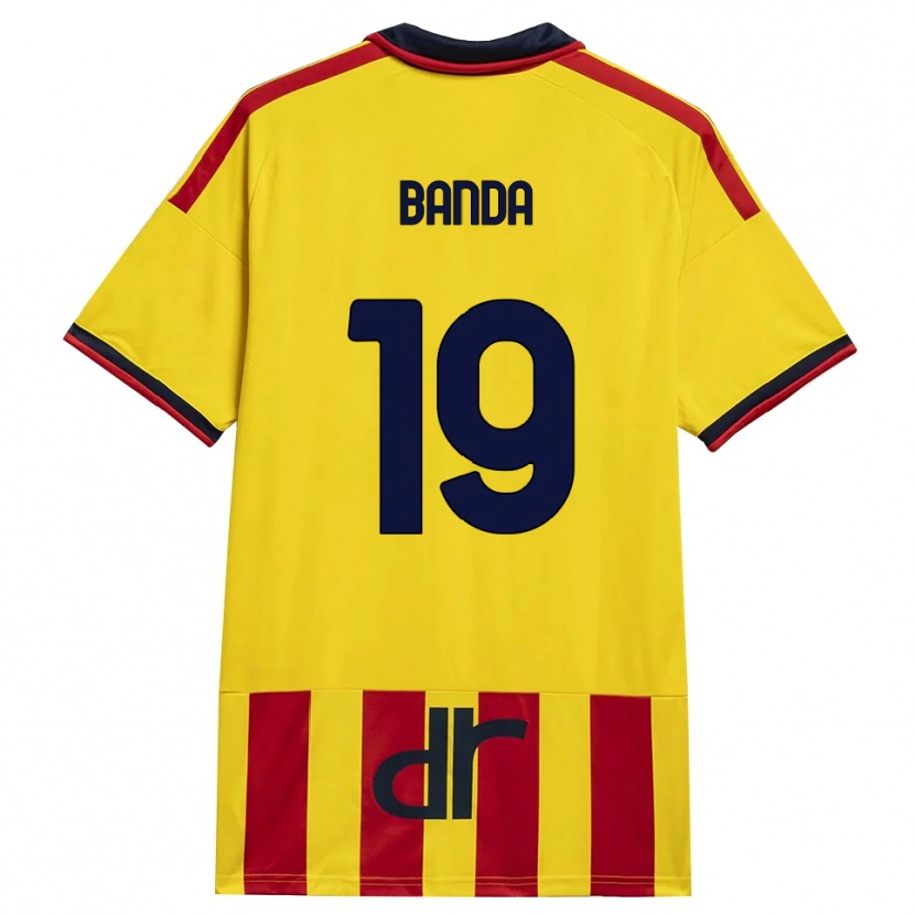 Danxen Damen Lameck Banda #19 Gelb Rot Heimtrikot Trikot 2026/27 T-Shirt