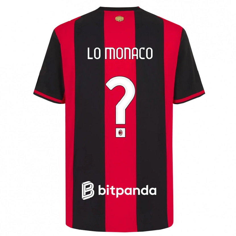 Danxen Damen Kevin Lo Monaco #0 Rot Schwarz Weiß Heimtrikot Trikot 2026/27 T-Shirt
