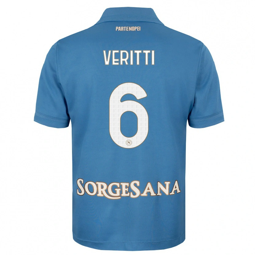 Danxen Damen Federica Veritti #6 Nebelblau Weiß Heimtrikot Trikot 2026/27 T-Shirt