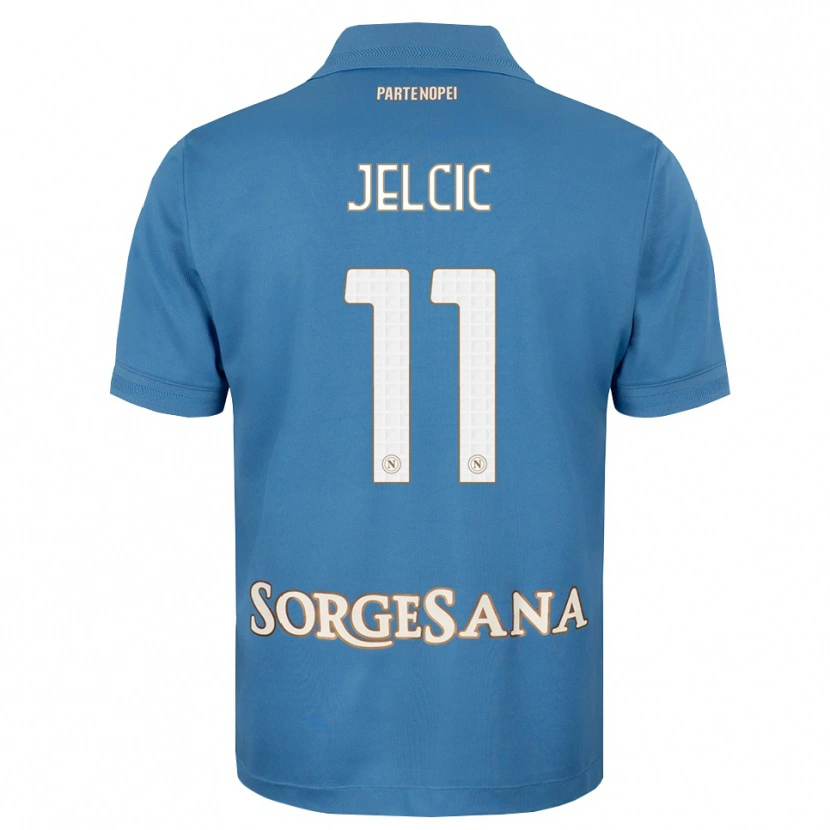 Danxen Damen Maja Jelčić #11 Nebelblau Weiß Heimtrikot Trikot 2026/27 T-Shirt