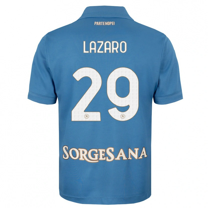 Danxen Damen Paloma Lázaro #29 Nebelblau Weiß Heimtrikot Trikot 2026/27 T-Shirt