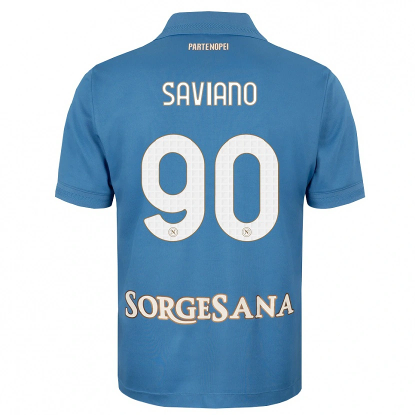 Danxen Damen Raffaele Saviano #90 Nebelblau Weiß Heimtrikot Trikot 2026/27 T-Shirt