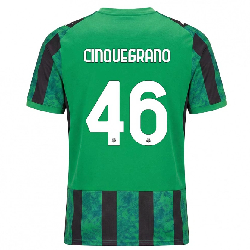 Danxen Damen Simone Cinquegrano #46 Grün Schwarz Weiß Heimtrikot Trikot 2026/27 T-Shirt