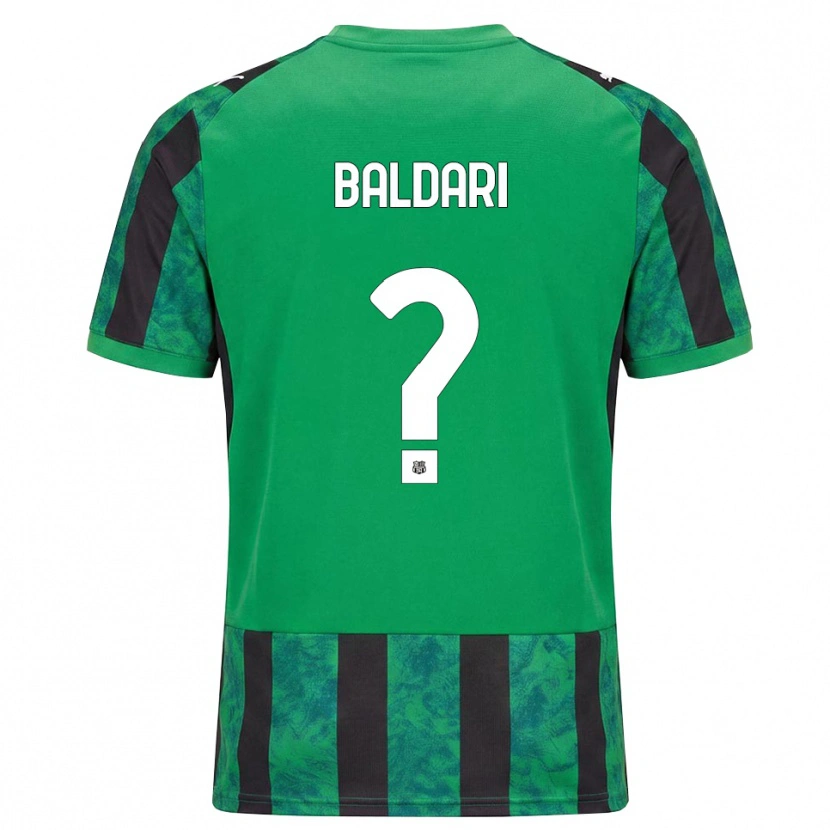 Danxen Damen Luca Baldari #0 Grün Schwarz Weiß Heimtrikot Trikot 2026/27 T-Shirt
