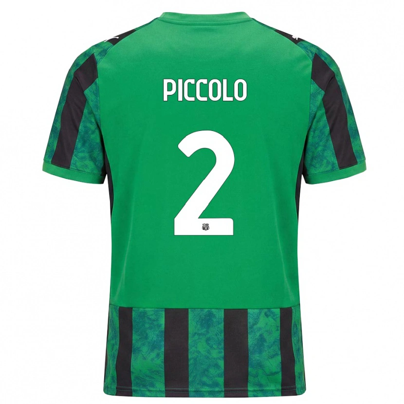 Danxen Damen Peter Piccolo #2 Grün Schwarz Weiß Heimtrikot Trikot 2026/27 T-Shirt