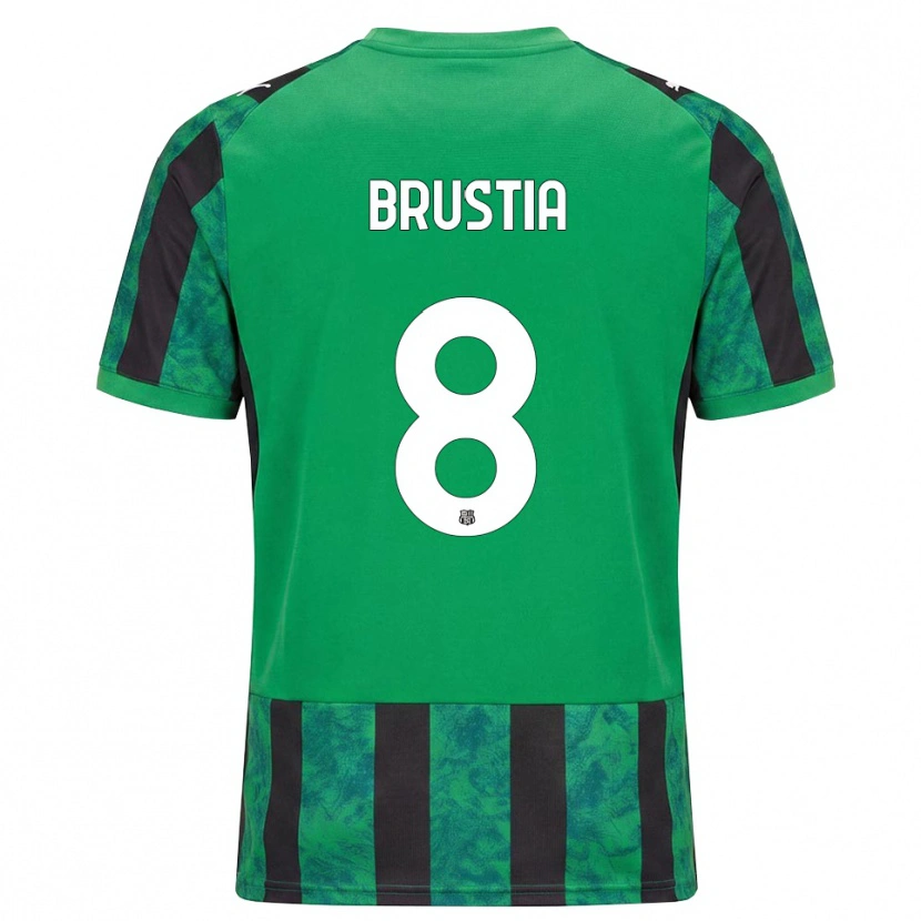 Danxen Damen Martina Brustia #8 Grün Schwarz Weiß Heimtrikot Trikot 2026/27 T-Shirt