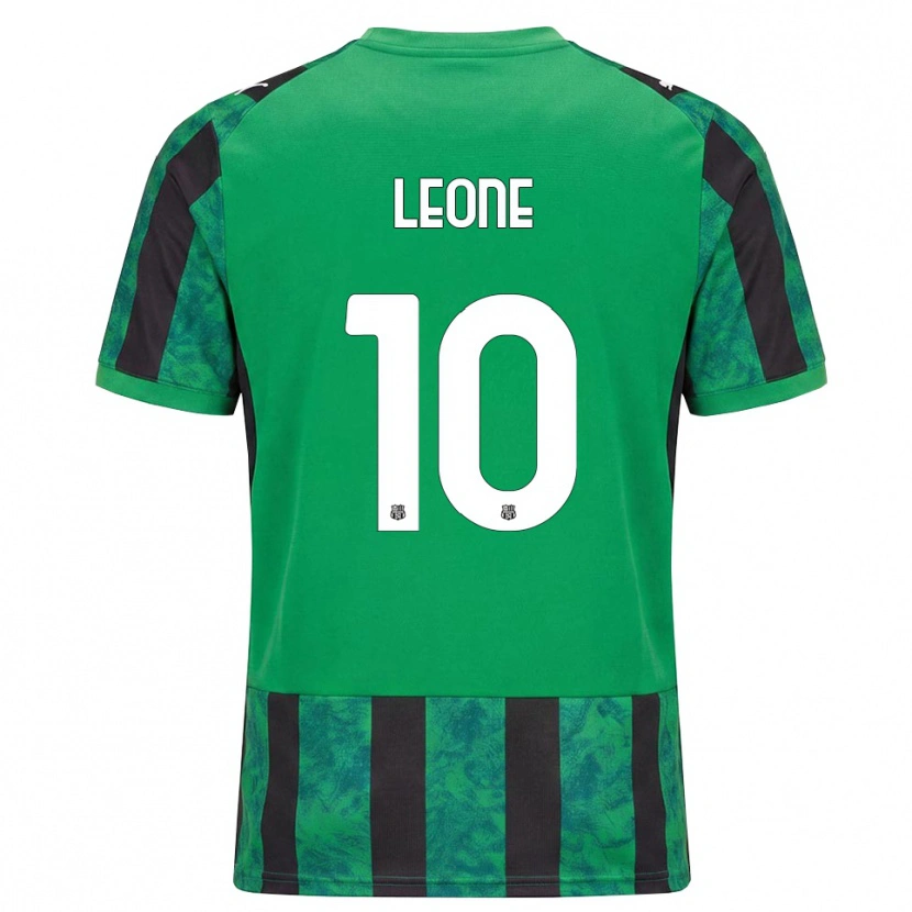 Danxen Damen Kevin Leone #10 Grün Schwarz Weiß Heimtrikot Trikot 2026/27 T-Shirt