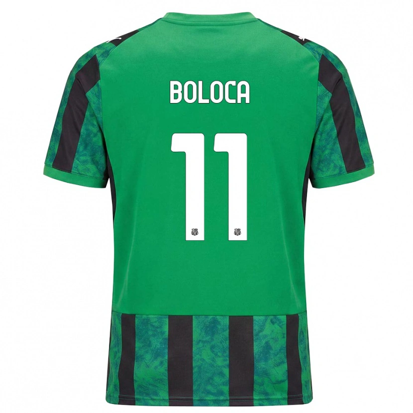Danxen Damen Daniel Boloca #11 Grün Schwarz Weiß Heimtrikot Trikot 2026/27 T-Shirt