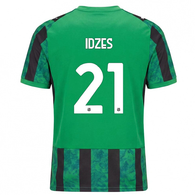 Danxen Damen Jay Idzes #21 Grün Schwarz Weiß Heimtrikot Trikot 2026/27 T-Shirt