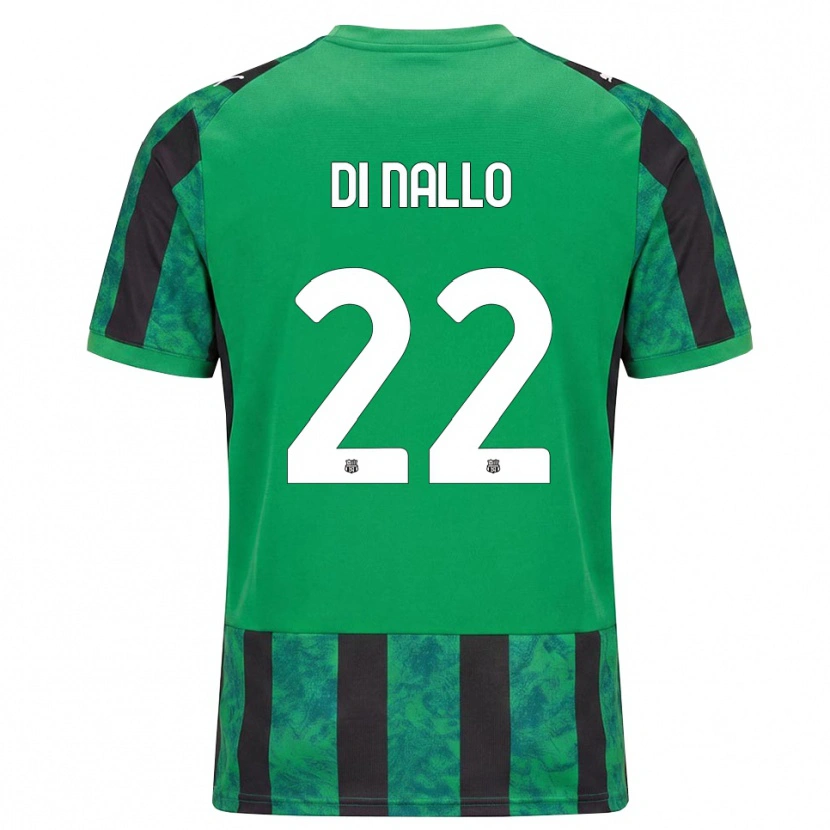 Danxen Damen Erica Di Nallo #22 Grün Schwarz Weiß Heimtrikot Trikot 2026/27 T-Shirt