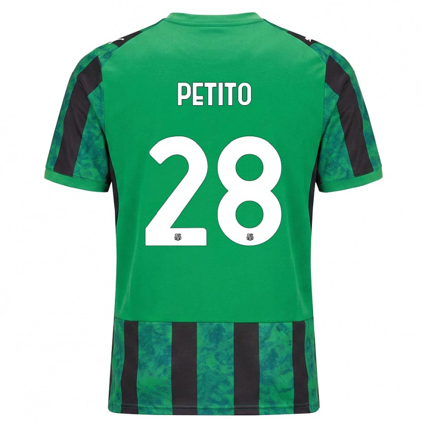 Danxen Damen Christian Petito #28 Grün Schwarz Weiß Heimtrikot Trikot 2026/27 T-Shirt