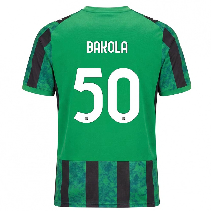 Danxen Damen Darryl Bakola #50 Grün Schwarz Weiß Heimtrikot Trikot 2026/27 T-Shirt