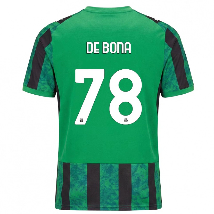 Danxen Damen Francesca De Bona #78 Grün Schwarz Weiß Heimtrikot Trikot 2026/27 T-Shirt