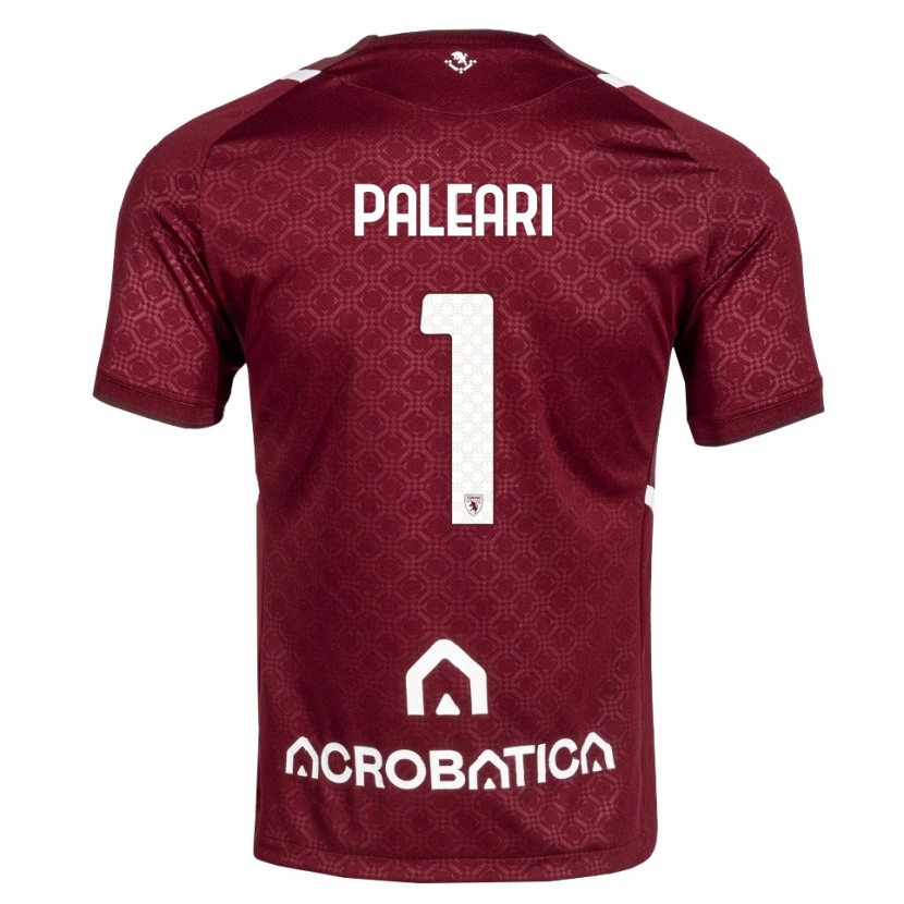 Danxen Damen Alberto Paleari #1 Burgund Weiß Heimtrikot Trikot 2026/27 T-Shirt