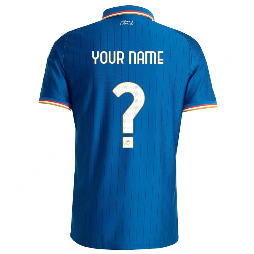 Danxen Damen Ihren Namen #0 Blau Weiß Rot Heimtrikot Trikot 2026/27 T-Shirt