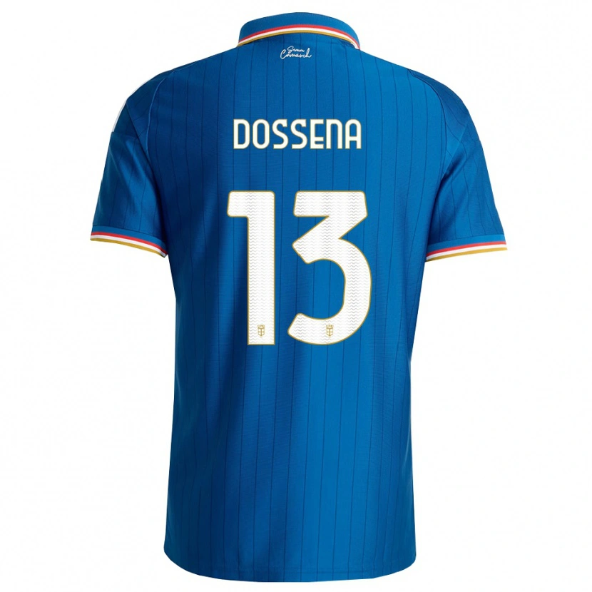 Danxen Damen Alberto Dossena #13 Blau Weiß Rot Heimtrikot Trikot 2026/27 T-Shirt