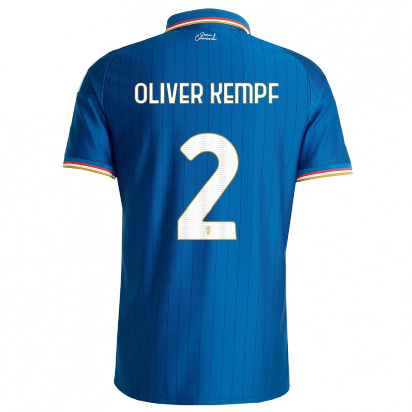 Danxen Damen Marc Oliver Kempf #2 Blau Weiß Rot Heimtrikot Trikot 2026/27 T-Shirt