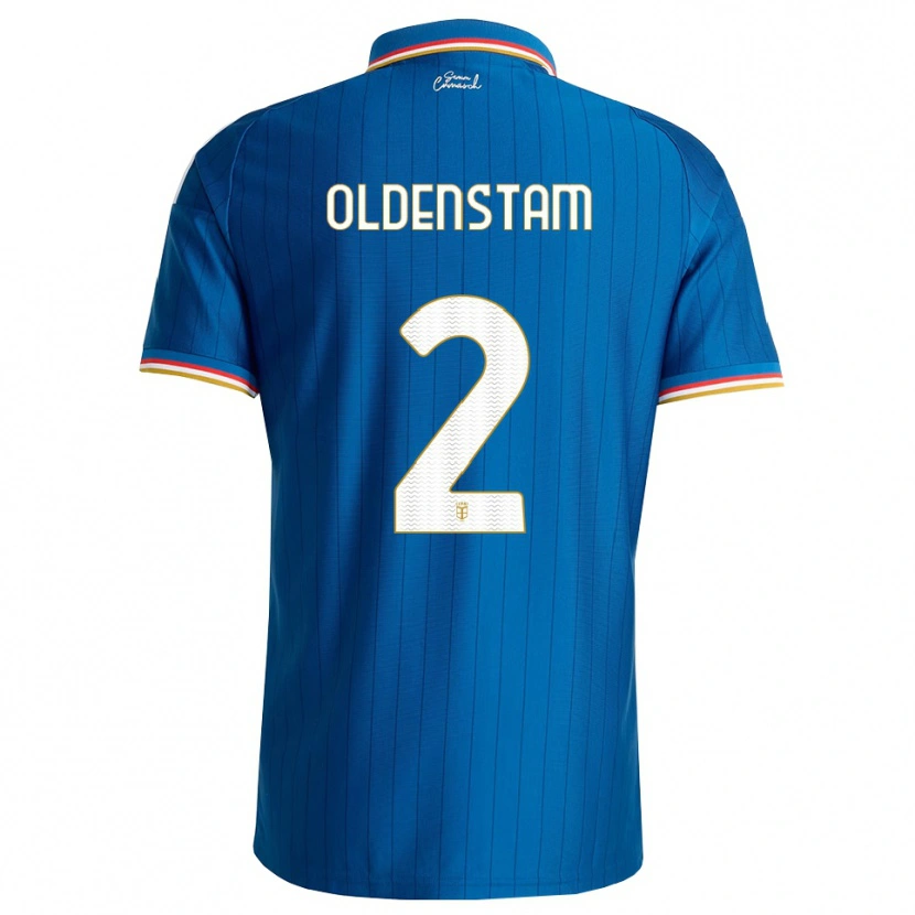 Danxen Damen Lyfe Oldenstam #2 Blau Weiß Rot Heimtrikot Trikot 2026/27 T-Shirt