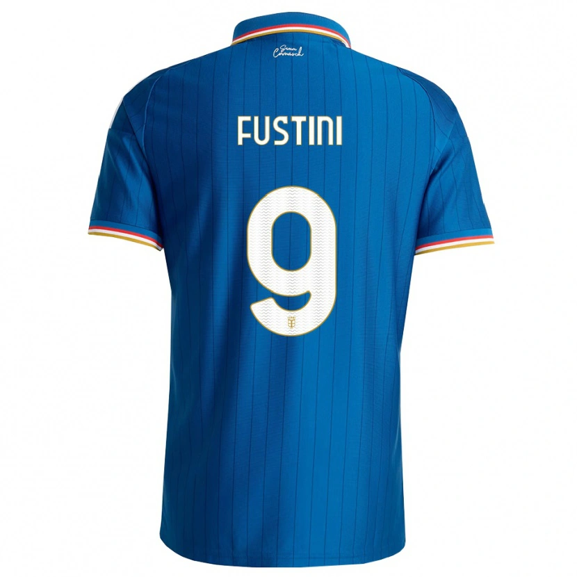 Danxen Damen Kevin Fustini #9 Blau Weiß Rot Heimtrikot Trikot 2026/27 T-Shirt