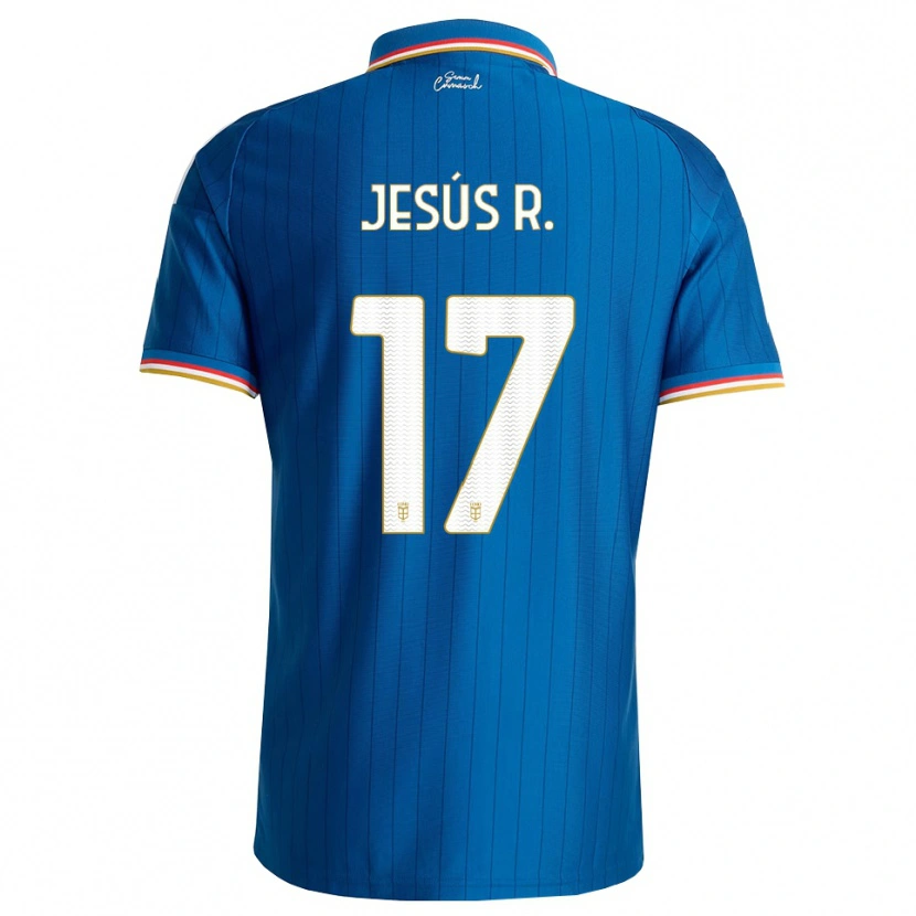 Danxen Damen Jesús Rodríguez #17 Blau Weiß Rot Heimtrikot Trikot 2026/27 T-Shirt