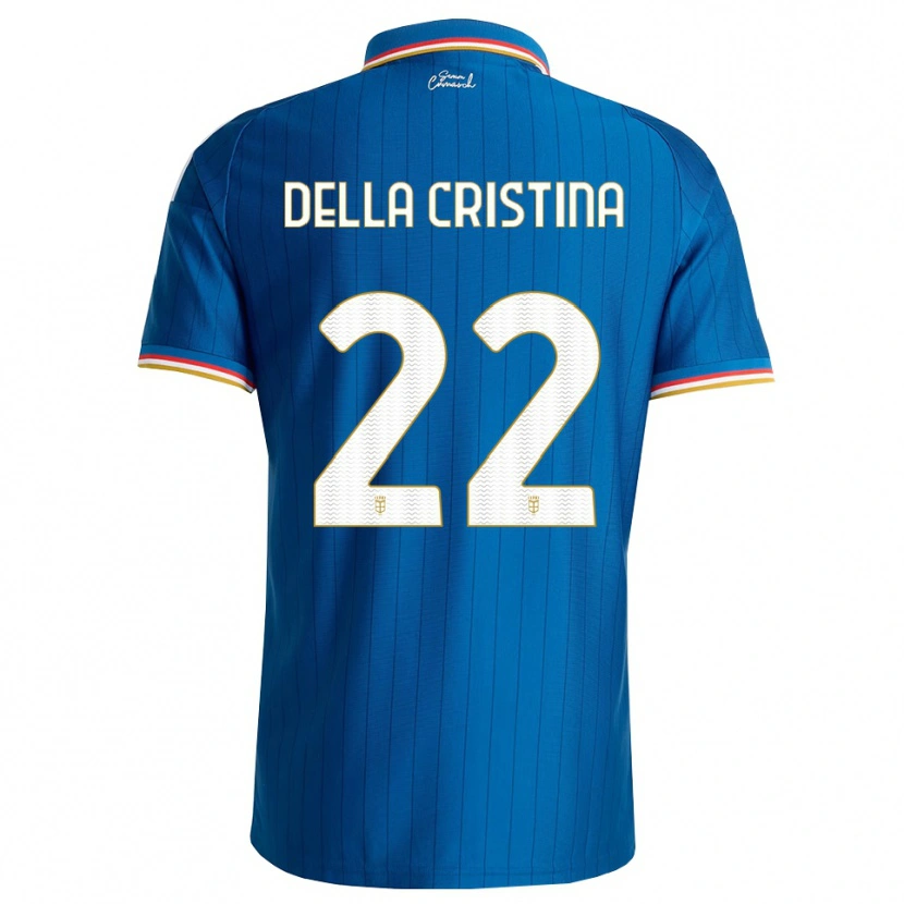 Danxen Damen Stefano Della Cristina #22 Blau Weiß Rot Heimtrikot Trikot 2026/27 T-Shirt