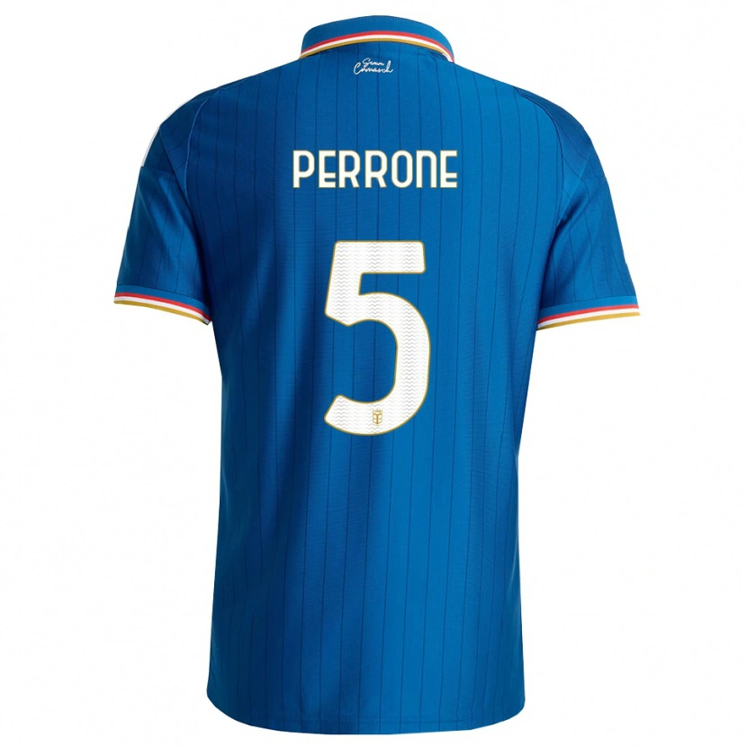 Danxen Damen Máximo Perrone #5 Blau Weiß Rot Heimtrikot Trikot 2026/27 T-Shirt