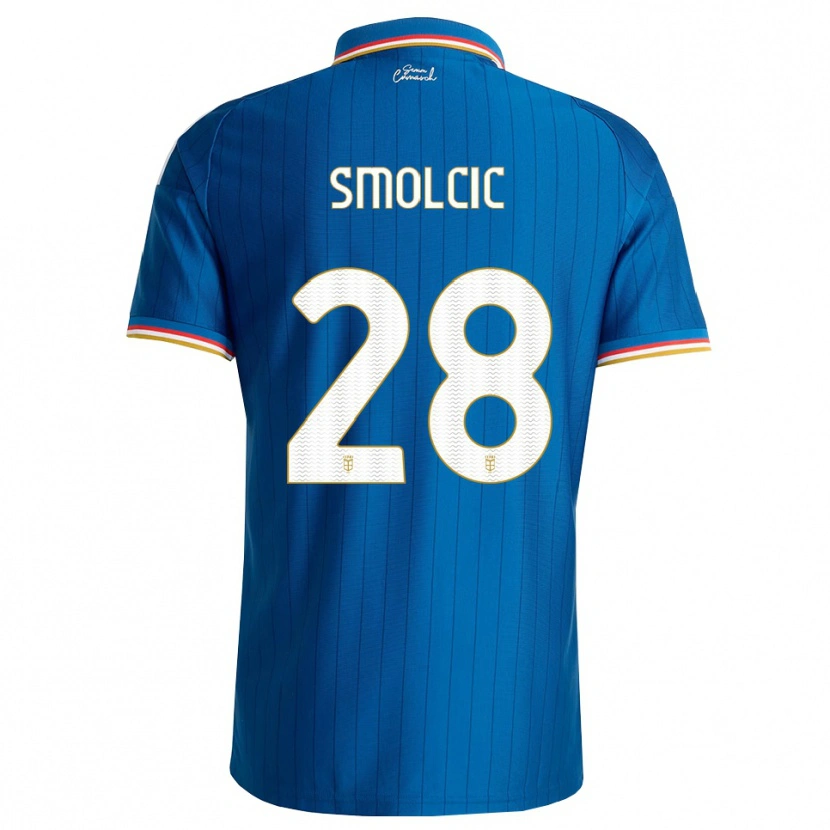 Danxen Damen Ivan Smolcic #28 Blau Weiß Rot Heimtrikot Trikot 2026/27 T-Shirt