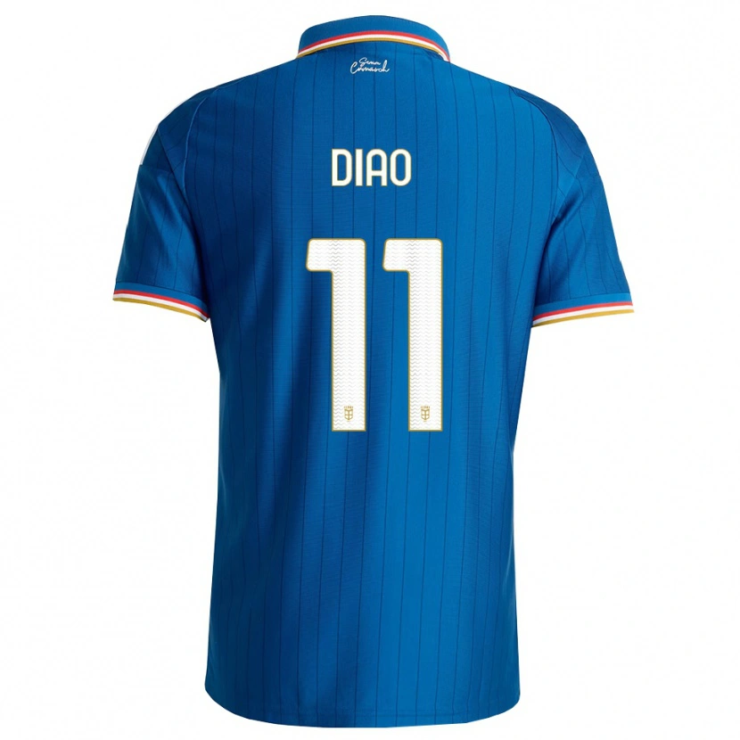 Danxen Damen Assane Diao #11 Blau Weiß Rot Heimtrikot Trikot 2026/27 T-Shirt