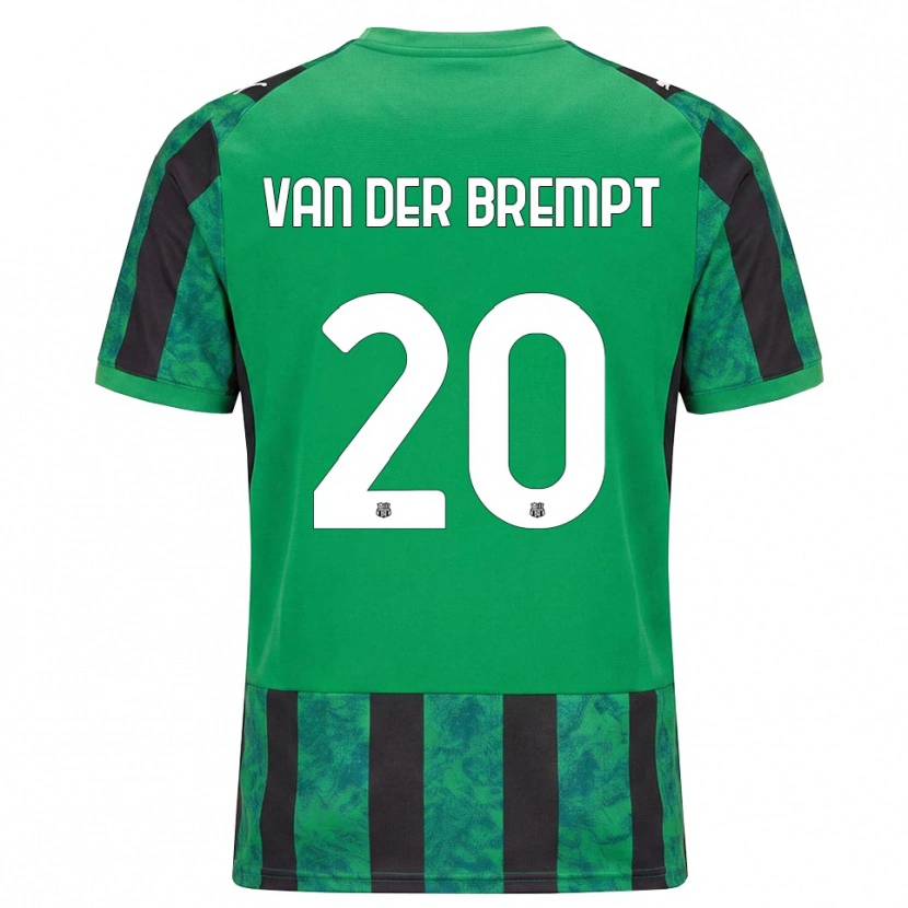Danxen Damen Ignace Van Der Brempt #20 Grün Schwarz Weiß Heimtrikot Trikot 2026/27 T-Shirt