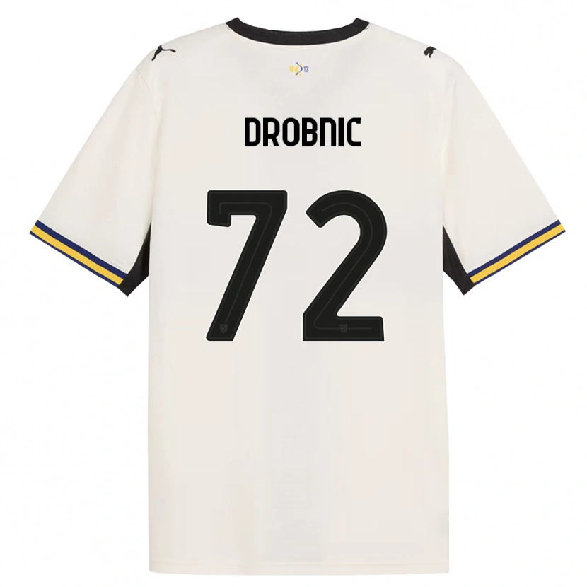 Danxen Damen Dominik Drobnic #72 Creme Schwarz Gelb Heimtrikot Trikot 2026/27 T-Shirt