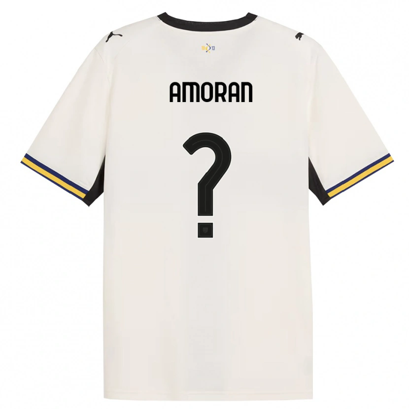 Danxen Damen Peter Amoran #0 Creme Schwarz Gelb Heimtrikot Trikot 2026/27 T-Shirt