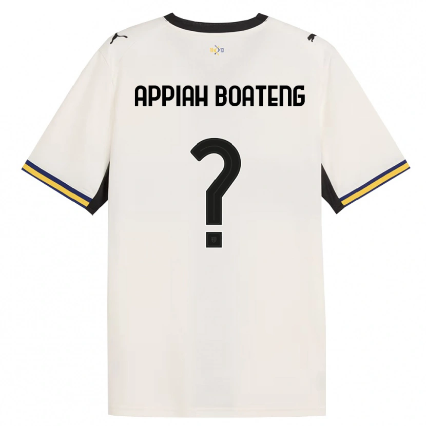 Danxen Damen Matthew Appiah Boateng #0 Creme Schwarz Gelb Heimtrikot Trikot 2026/27 T-Shirt