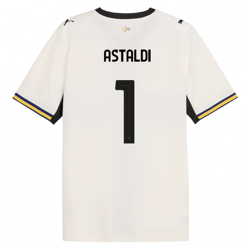 Danxen Damen Gianluca Astaldi #1 Creme Schwarz Gelb Heimtrikot Trikot 2026/27 T-Shirt