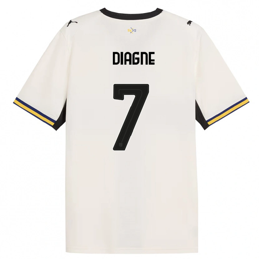 Danxen Damen Fallou Diagne #7 Creme Schwarz Gelb Heimtrikot Trikot 2026/27 T-Shirt