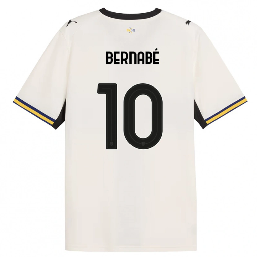 Danxen Damen Adrián Bernabé #10 Creme Schwarz Gelb Heimtrikot Trikot 2026/27 T-Shirt