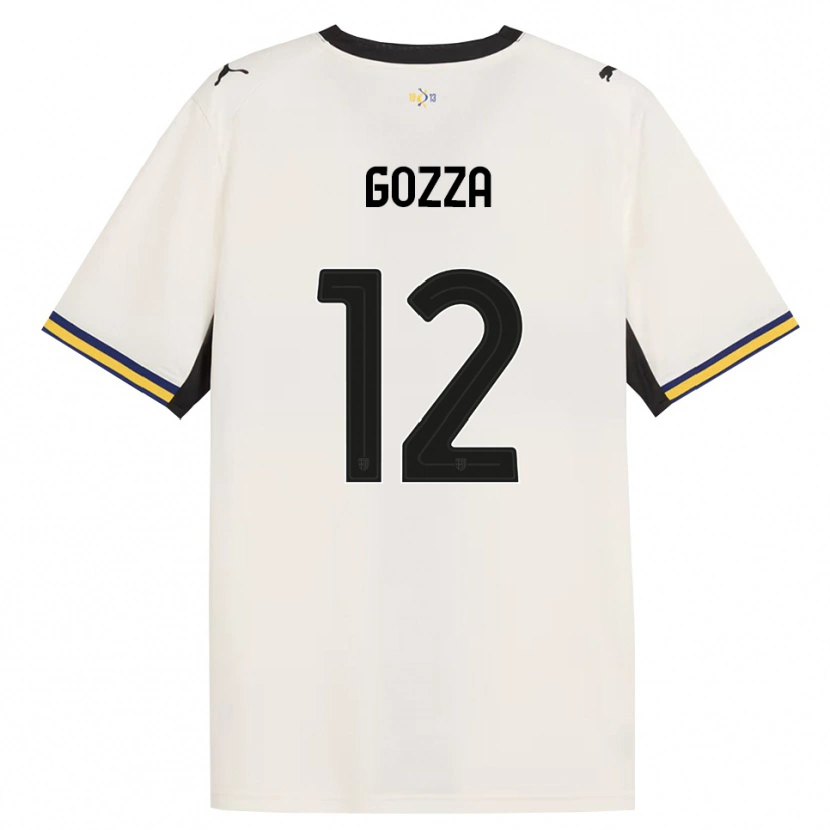 Danxen Damen Luca Gozza #12 Creme Schwarz Gelb Heimtrikot Trikot 2026/27 T-Shirt
