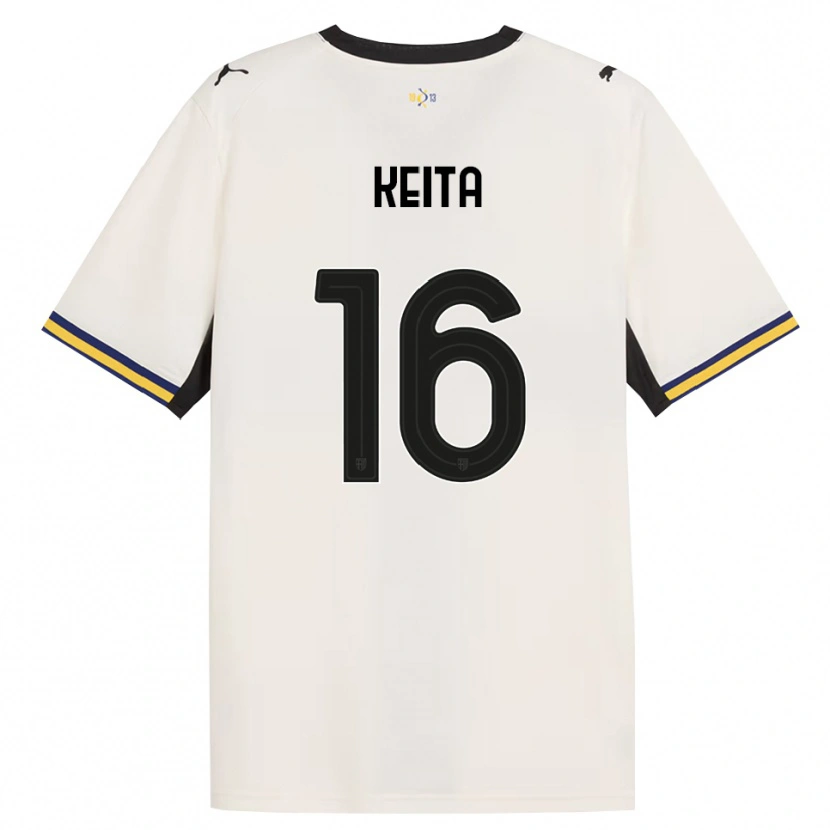 Danxen Damen Mandela Keita #16 Creme Schwarz Gelb Heimtrikot Trikot 2026/27 T-Shirt