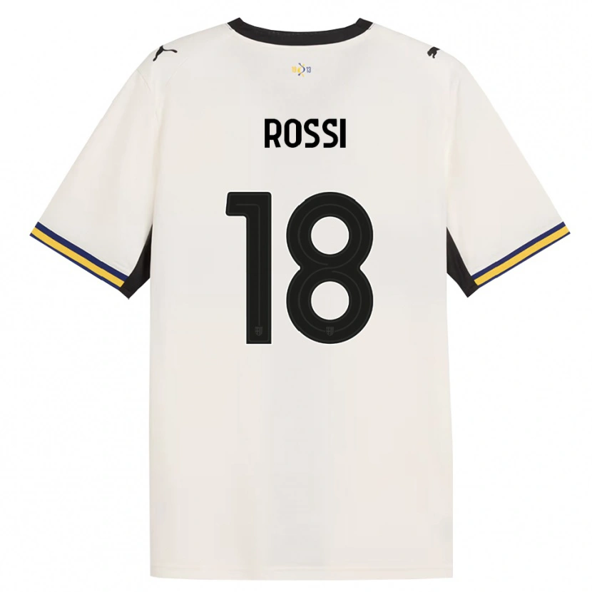 Danxen Damen Diego Rossi #18 Creme Schwarz Gelb Heimtrikot Trikot 2026/27 T-Shirt
