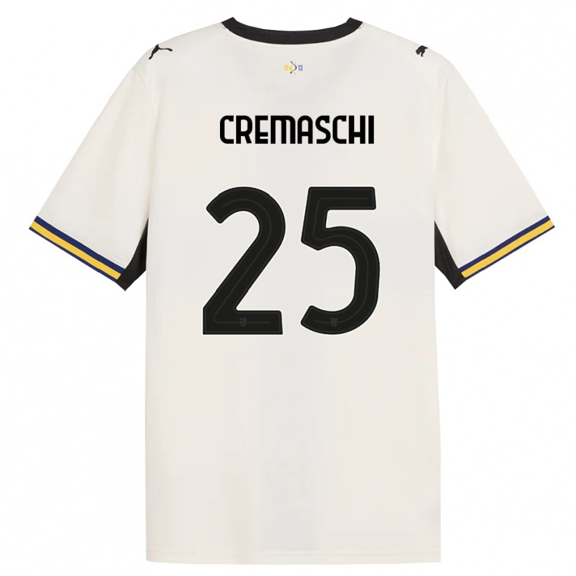 Danxen Damen Benja Cremaschi #25 Creme Schwarz Gelb Heimtrikot Trikot 2026/27 T-Shirt