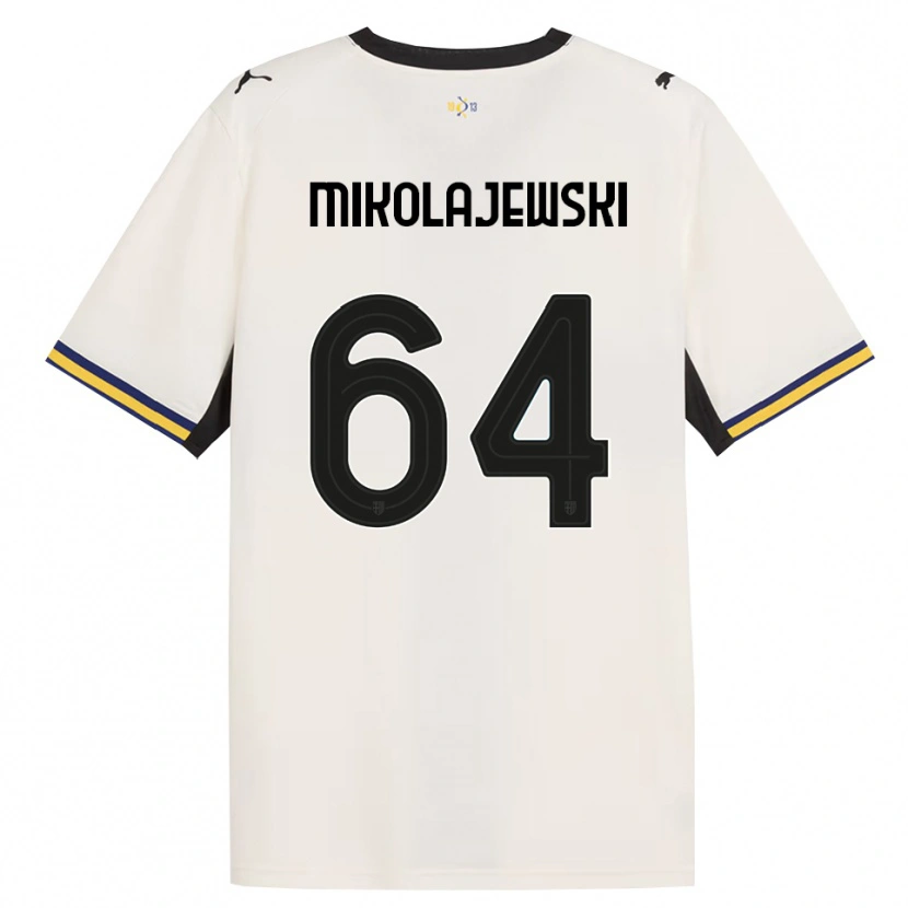Danxen Damen Daniel Mikolajewski #64 Creme Schwarz Gelb Heimtrikot Trikot 2026/27 T-Shirt