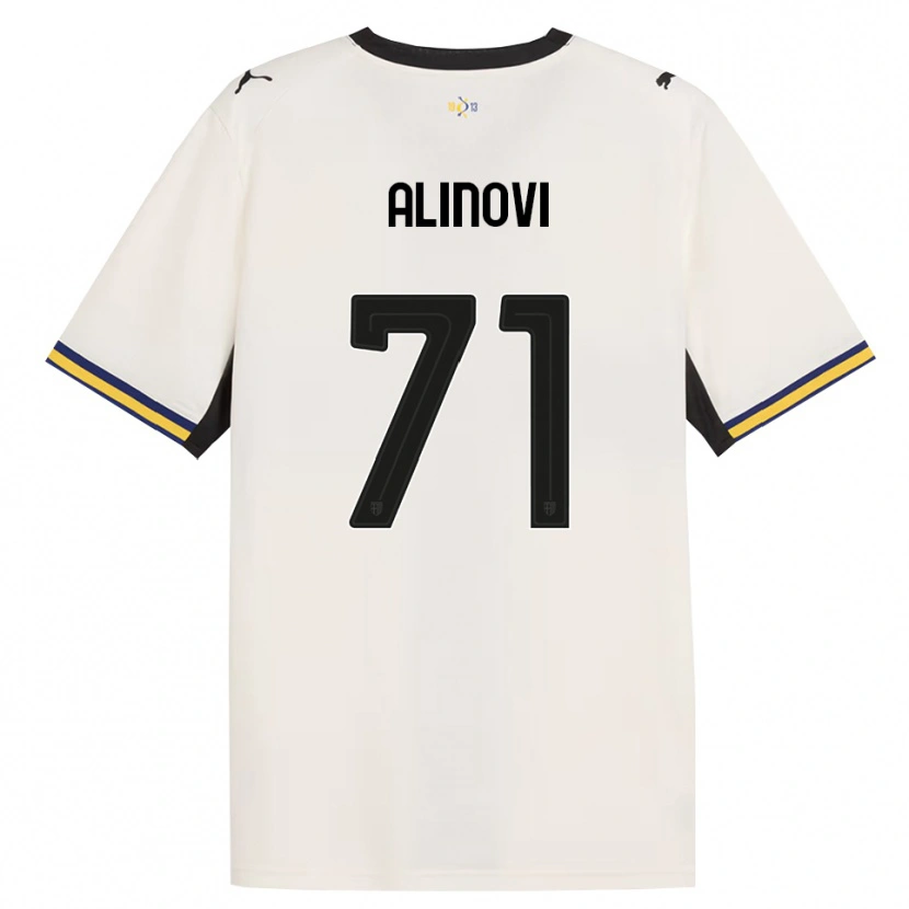 Danxen Damen Filippo Alinovi #71 Creme Schwarz Gelb Heimtrikot Trikot 2026/27 T-Shirt