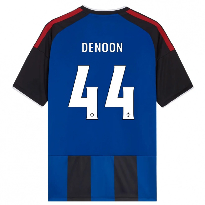 Danxen Damen Daniel Denoon #44 Schwarz Rot Weiß Blau Heimtrikot Trikot 2026/27 T-Shirt