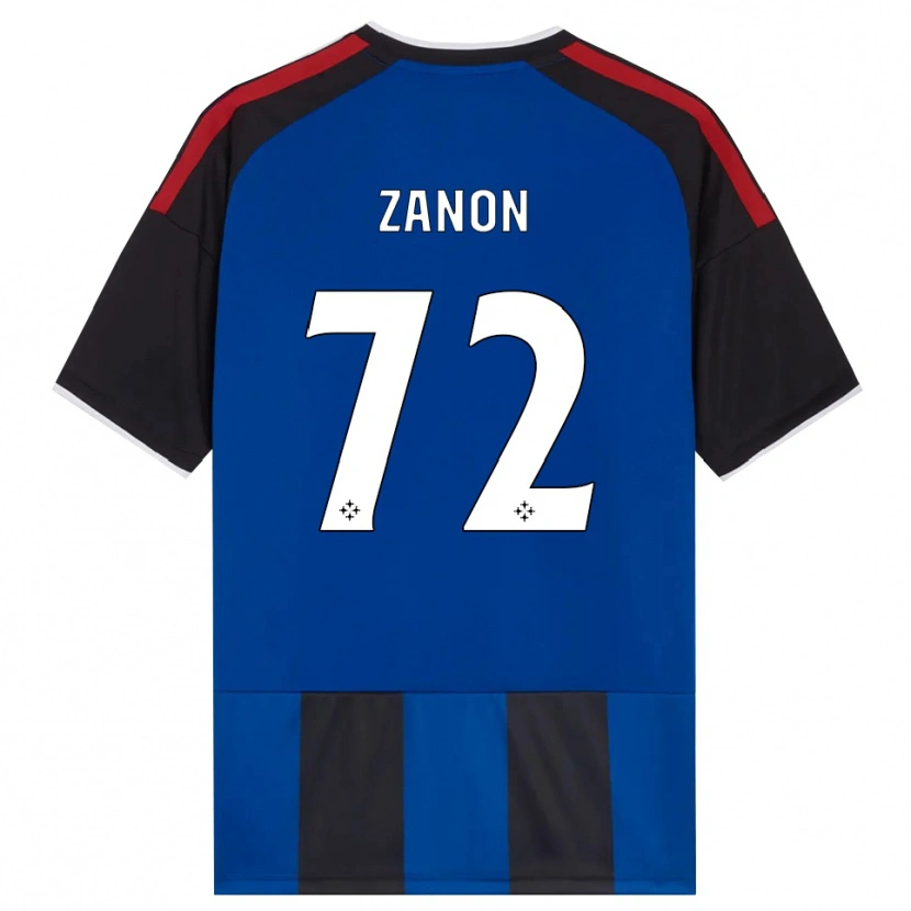Danxen Damen Simone Zanon #72 Schwarz Rot Weiß Blau Heimtrikot Trikot 2026/27 T-Shirt