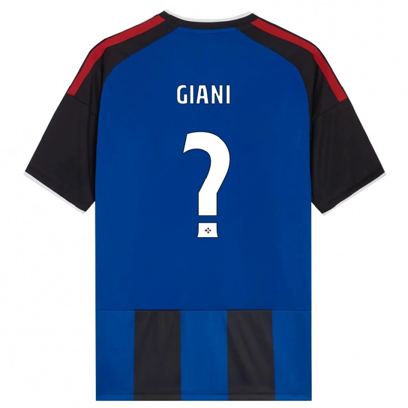 Danxen Damen Elia Giani #0 Schwarz Rot Weiß Blau Heimtrikot Trikot 2026/27 T-Shirt