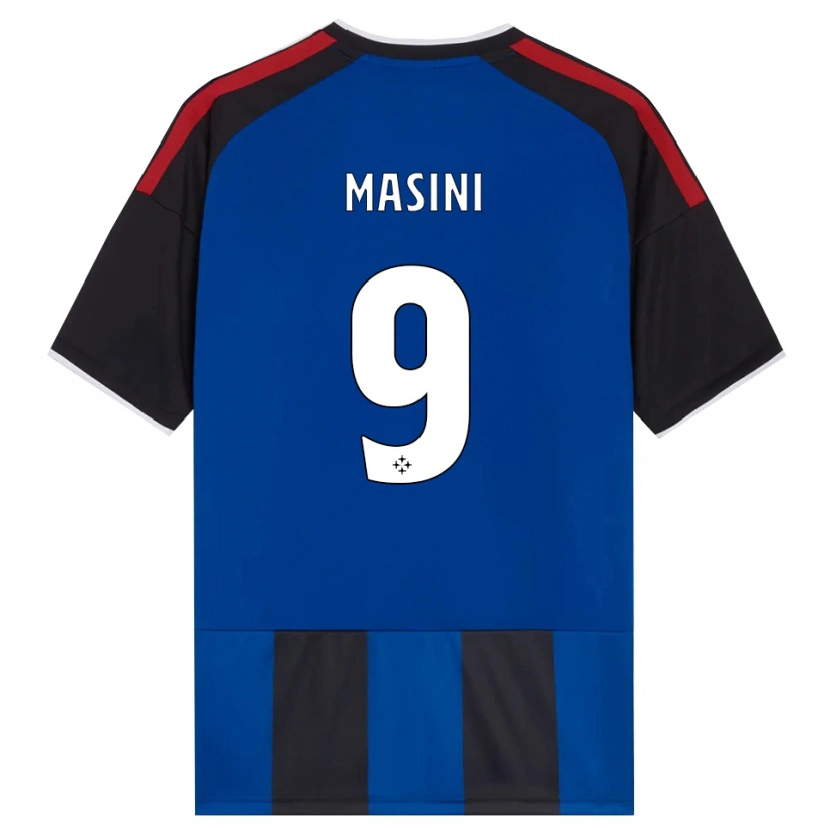 Danxen Damen Tommaso Masini #9 Schwarz Rot Weiß Blau Heimtrikot Trikot 2026/27 T-Shirt