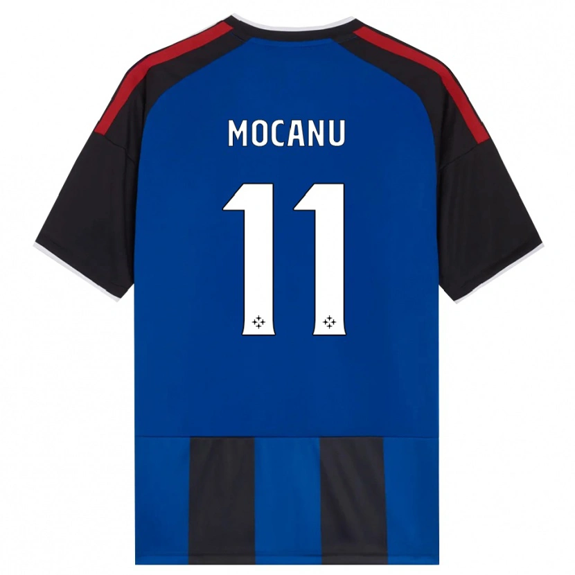 Danxen Damen Andreas Mocanu #11 Schwarz Rot Weiß Blau Heimtrikot Trikot 2026/27 T-Shirt