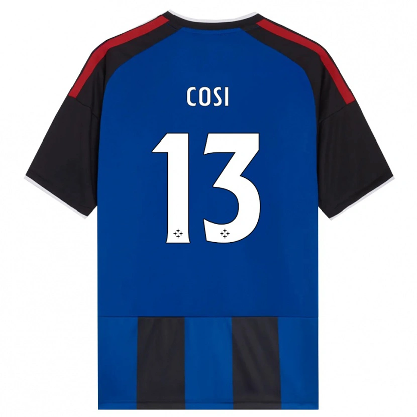 Danxen Damen Tommaso Cosi #13 Schwarz Rot Weiß Blau Heimtrikot Trikot 2026/27 T-Shirt