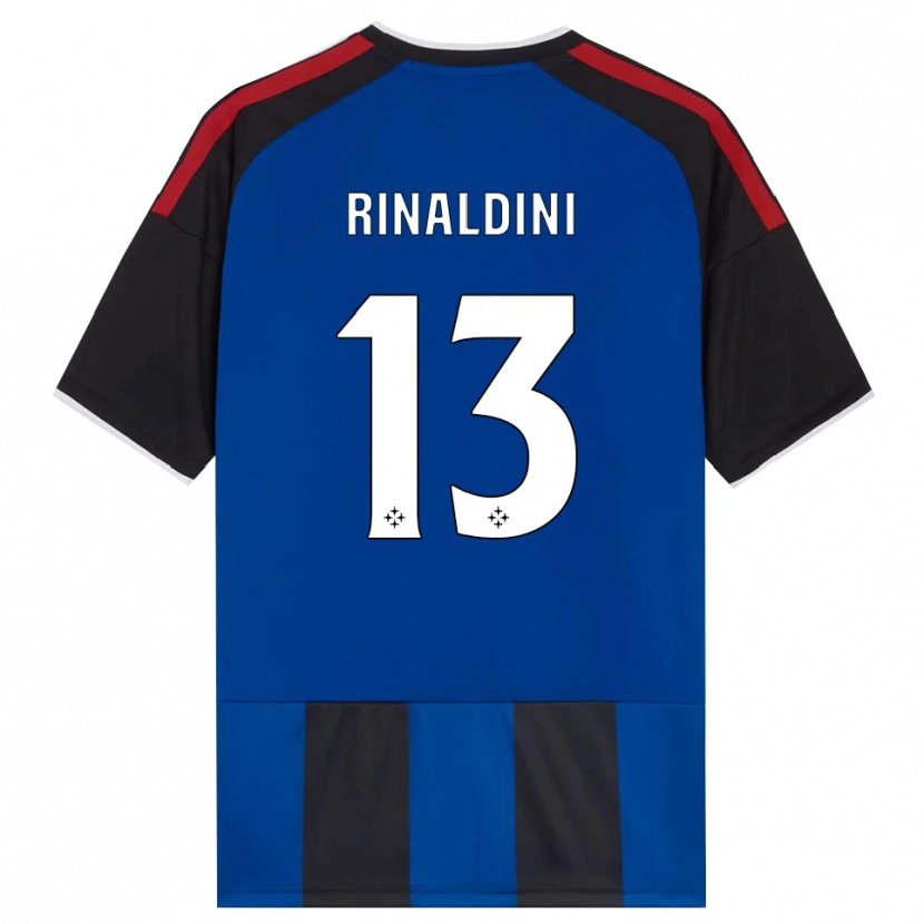Danxen Damen Duccio Rinaldini #13 Schwarz Rot Weiß Blau Heimtrikot Trikot 2026/27 T-Shirt