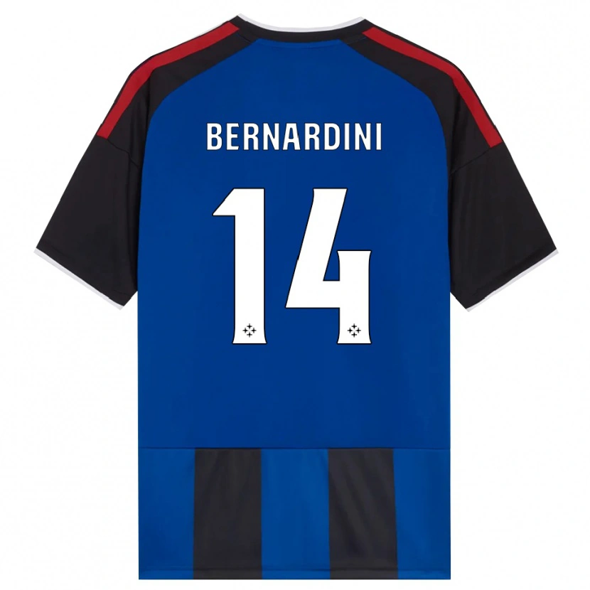 Danxen Damen Andrea Bernardini #14 Schwarz Rot Weiß Blau Heimtrikot Trikot 2026/27 T-Shirt